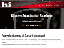 Tablet Screenshot of hi-industri.dk